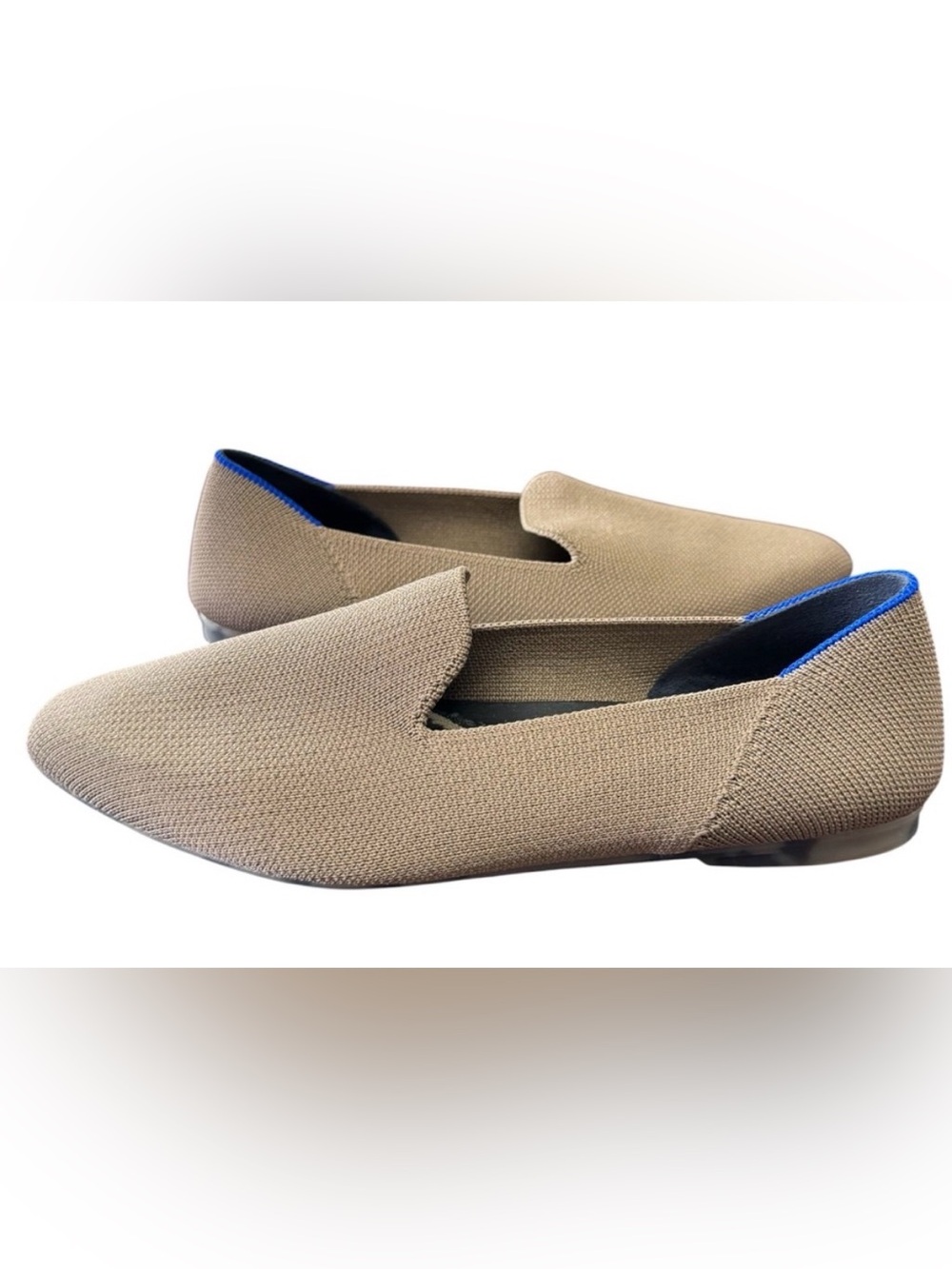 Rothy’s The Almond Loafer Mocha Knit Slip On Flats Size 7.5 - Picture 16 of 16
